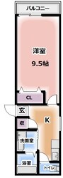 古川橋駅 徒歩7分 3階の物件間取画像